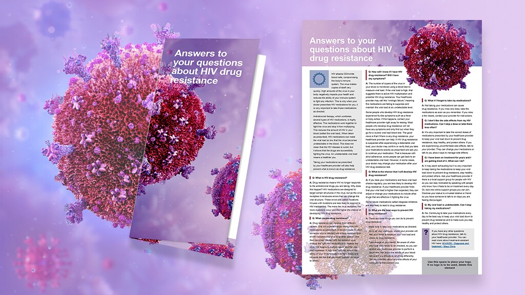 Patient outreach: Answers to questions on HIV drug resistance Patient outreach: Answers to questions on HIV drug resistance