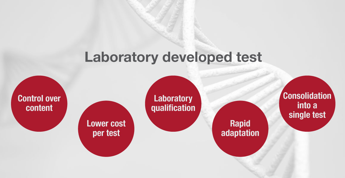 Advantages of lab developed tests Advantages of lab developed tests
