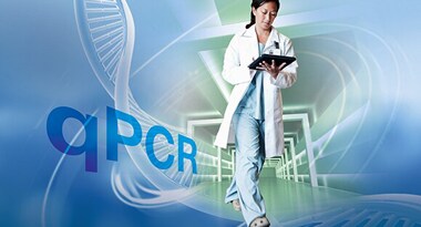 Polymerase chain reaction (PCR) Decorative image representing polymerase chain reaction (PCR)