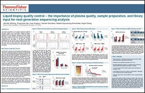 Liquid biopsy quality control – the importance of plasma quality, sample preparation, and library input for next generation sequencing analysis This study used analytical methods to assess the quality of liquid biopsy NGS samples from initial sample preparation through NGS analysis. The results demonstrate that reduced sample input into NGS libraries increases small byproducts and reduces molecular coverage.
