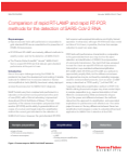 Comparison of rapid RT-LAMP and rapid RT-PCR methods Comparison of rapid RT-LAMP and rapid RT-PCR methods