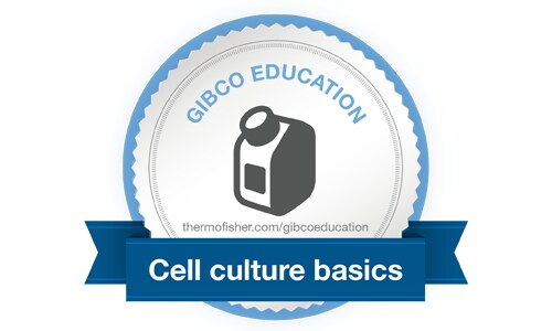 Gibco Cell Culture badge completion badge for Gibco Cell Culture Virtual Lab