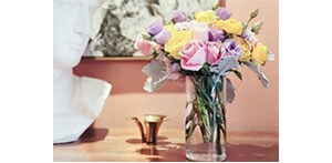 4次Flower Plus混合鲜花套餐(送花瓶) 4次Flower Plus混合鲜花套餐(送花瓶)