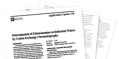 Determination ethanolamines Determination ethanolamines