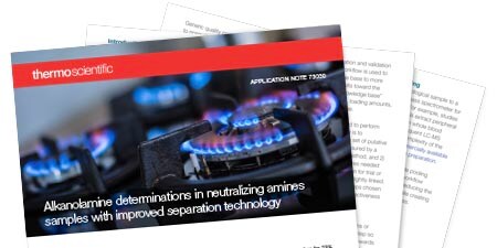 Alkanolamine determination Alkanolamine determination