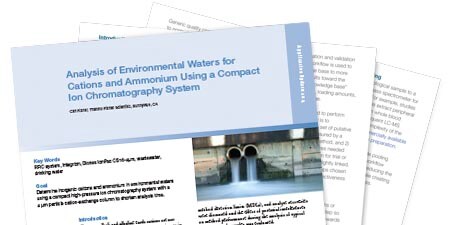 Analysis environmental water Analysis environmental water