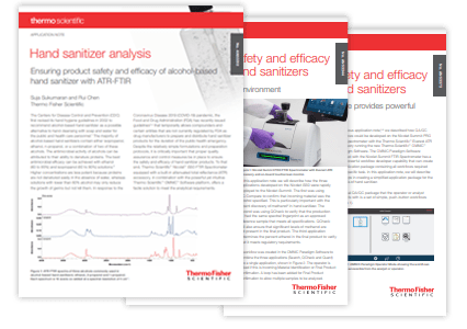 Hand sanitizer application notes Hand sanitizer application notes