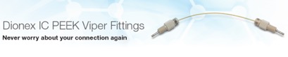 Dionex IC PEEK Viper Fittings Dionex IC PEEK Viper Fittings