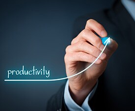 Built for productivity: Reduced downtime and up to 33% increased efficiency Built for productivity: Reduced downtime and up to 33% increased efficiency