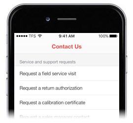 Easily get in touch with us v