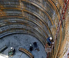 Huge construction site, Deep Foundation Huge construction site, Deep Foundation