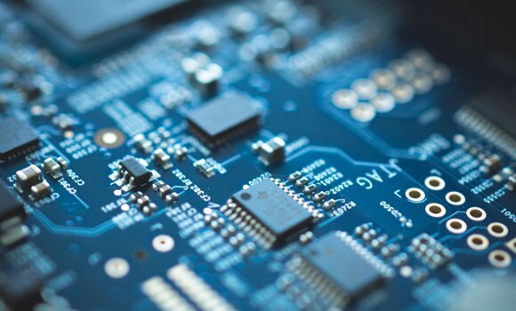 Circuit Board Closeup Circuit Board Closeup