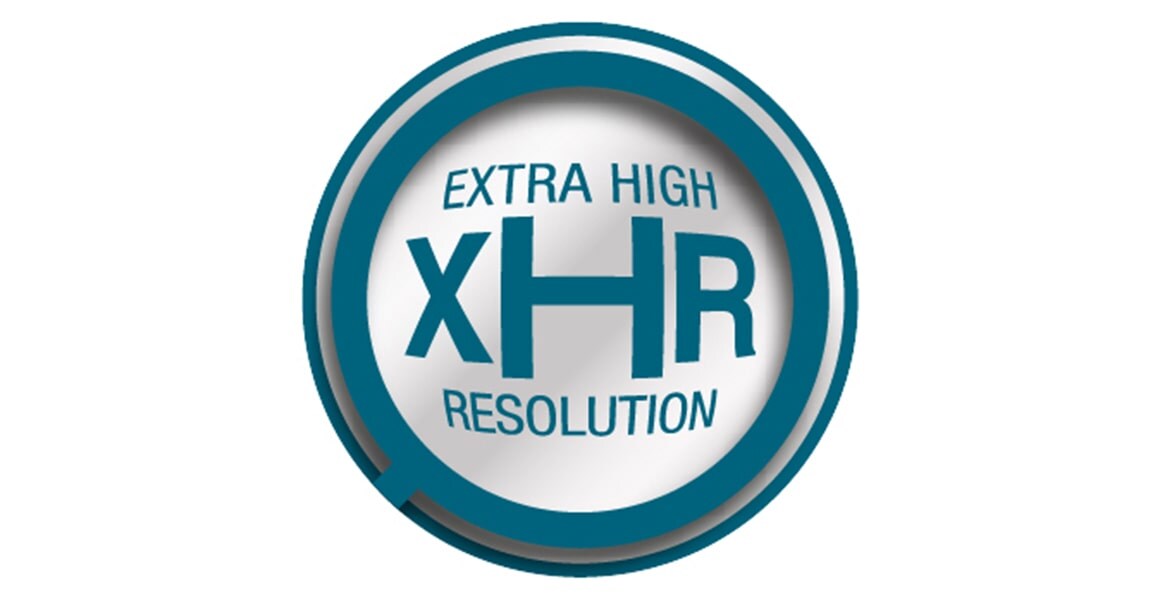 极高分辨率 (XHR) 极高分辨率 (XHR)
