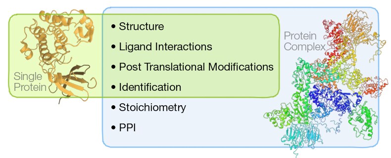 Applying mass spectrometry to study structure-function Applying mass spectrometry to study structure-function