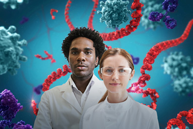 Custom mRNA Synthesis Service scientists