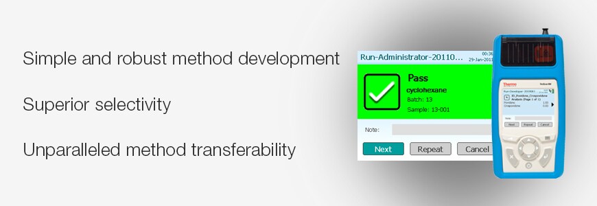 TruScan RM Handheld Raman Analyzer TruScan RM Handheld Raman Analyzer