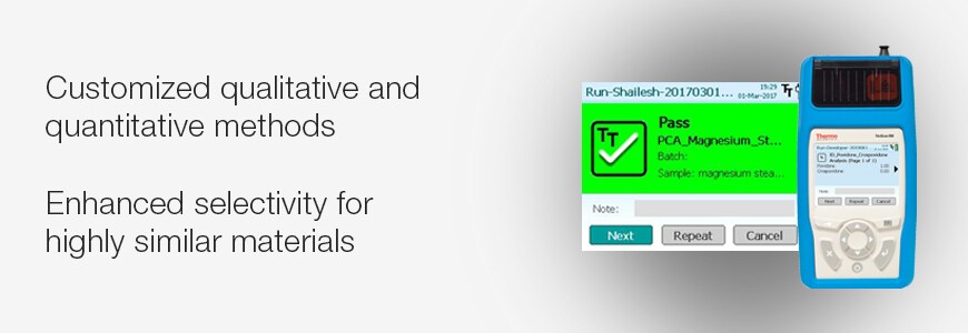 TruTools Chemometric Software for the TruScan RM Handheld Raman Analyzer TruTools Chemometric Software for the TruScan RM Handheld Raman Analyzer