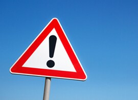 Early warning sign Early warning sign