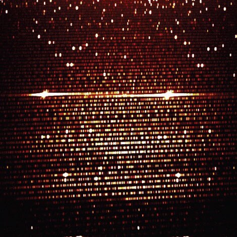 Figure 2. Fullframe of a spectrum Figure 2. Fullframe of a spectrum