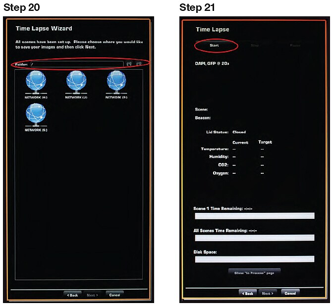 Setting up the EVOS -step 20 and 21- FL Auto Imaging System and Onstage Incubator Setting up the EVOS -step 20 and 21- FL Auto Imaging System and Onstage Incubator