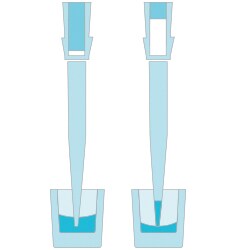 Aspirating liquid Aspirating liquid