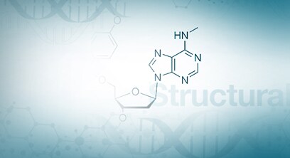 Structural amidites Structural amidite structure on teal background