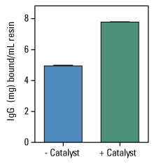 Aniline increased binding efficiency of human IgG to hydrazide resin Aniline increased binding efficiency of human IgG to hydrazide resin