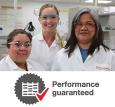 guaranteed-performance-badge-showcase Protein Gels Performance Guarantee