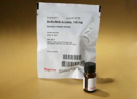 Purple top vials in package Packaging with vials for chloroacetamide, no-weigh format