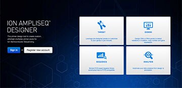 Ion Ampliseq Designer Ion Ampliseq Designer