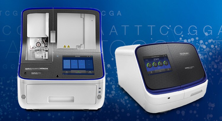 Two capillary electrophoresis instruments for genetic analysis Two capillary electrophoresis instruments for genetic analysis