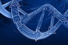 GeneArt Gene Synthesis Creative illustration of a chromosome being engineered