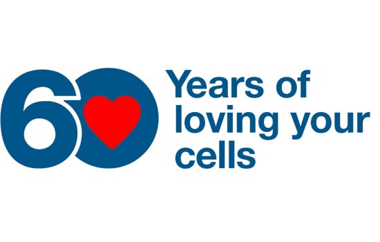 Gibco 60th logo 60 Years of Loving Your Cells logo