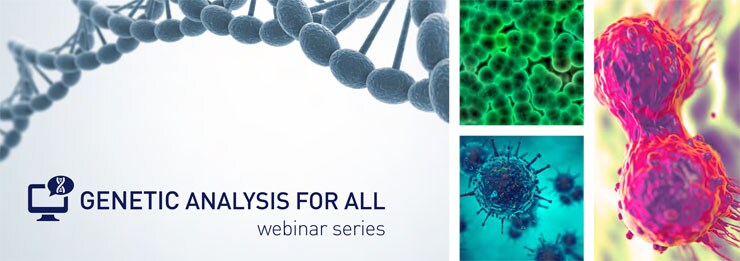 Genetic Analysis For All webinar series Genetic Analysis For All webinar series