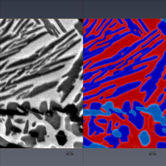 Three Phase Ti Segmentation