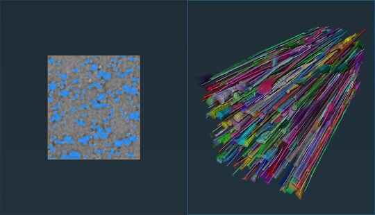 Multi-Scale Cylinder Correlation