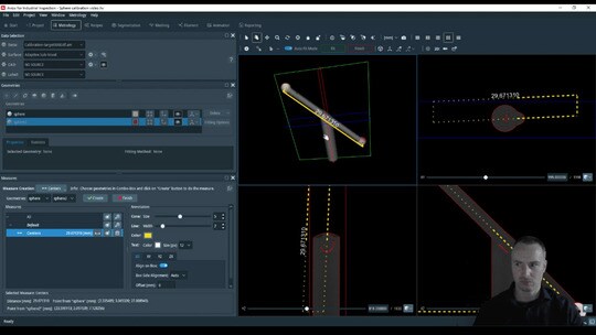 Analysis of X-ray CT Calibration Spheres using the Metrology Workroom
