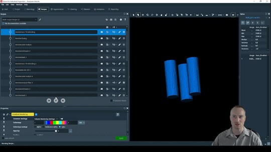 Multi-Component Analysis of X-ray Computed Tomography Datasets
