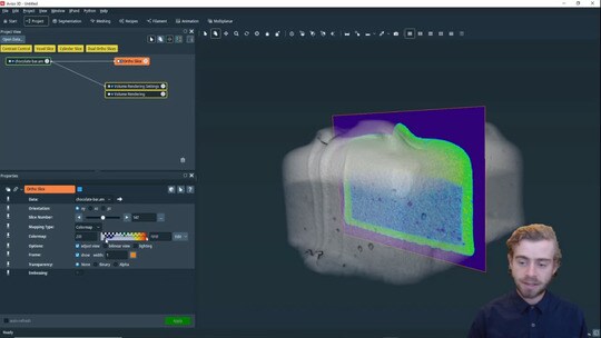 How to Set the Colormap for Ortho Slice and Volume Rendering