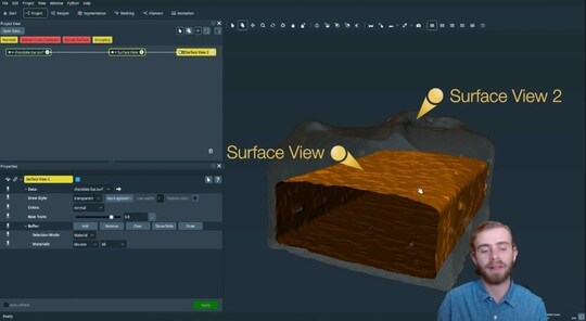 How to Use the Surface View Module and Create Elaborate Surface Renderings