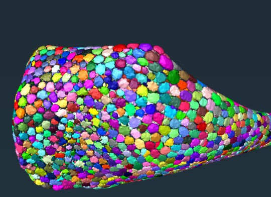 Object Separation using Random-Walk Distance Map