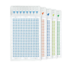Primer pool assays Different colors portraying different primer pool assays