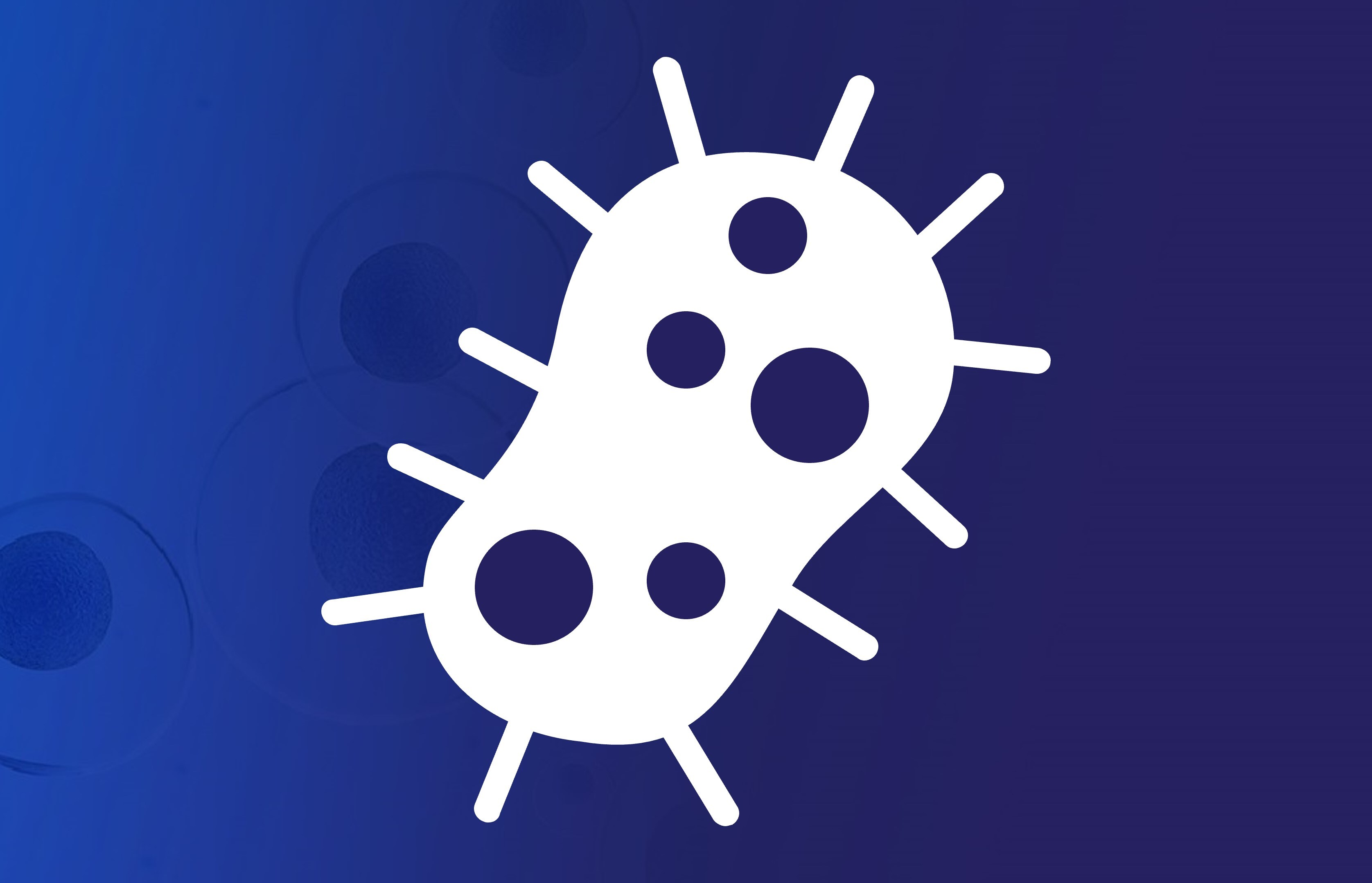 Cell culture contamination icon