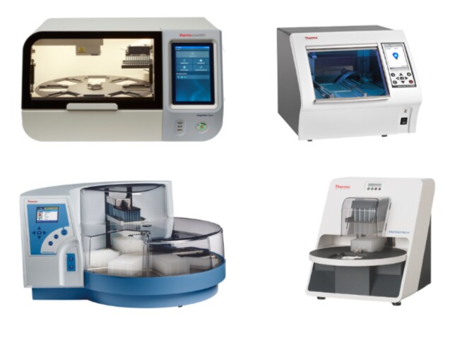 KingFisher family instruments Image showing KingFisher DuoPrime, Flex, Apex, and Presto